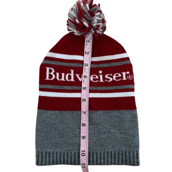 Budweiser ~ Red and Grey beanie ~ One size - Picture 6 of 8